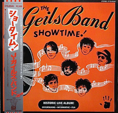Master Release: Showtime! by The J. Geils Band