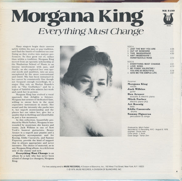 Release: Everything Must Change-Vinyl-US-1979-MR 5190-9731153