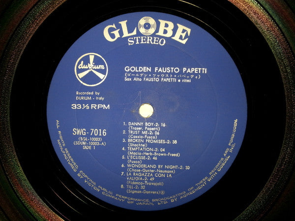 Golden Fausto Papetti = ゴールデン・ファウスト・パペッティ
