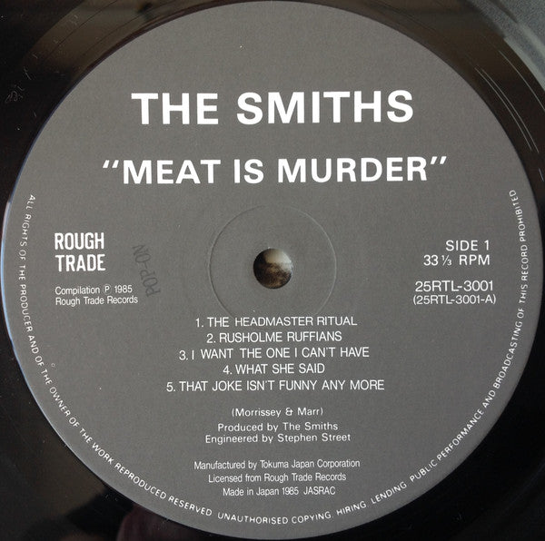 Meat Is Murder = ミート・イズ・マーダー