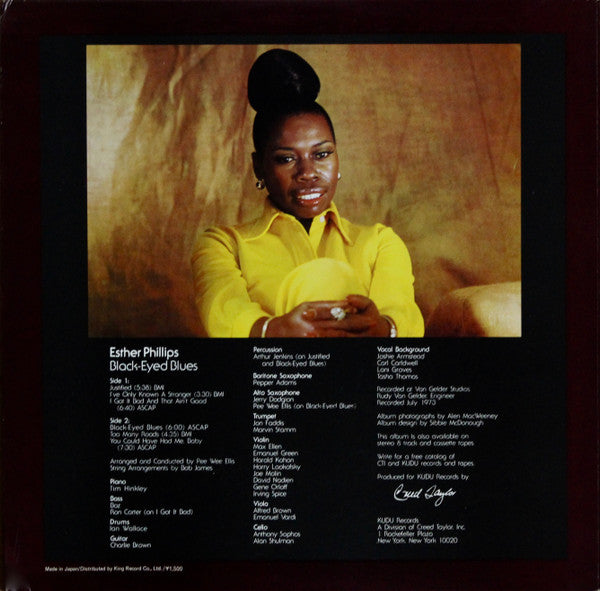 Release: Black-Eyed Blues-Vinyl-Japan-1980-LAX-3260-2805875