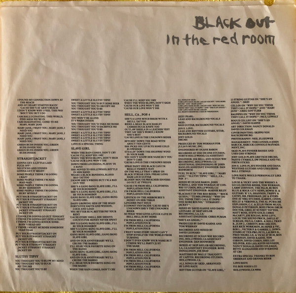 Blackout In The Red Room