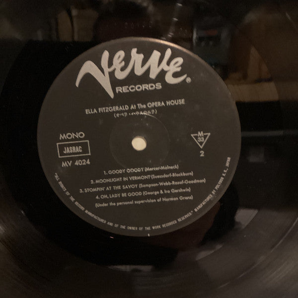 Ella Fitzgerald At The Opera House