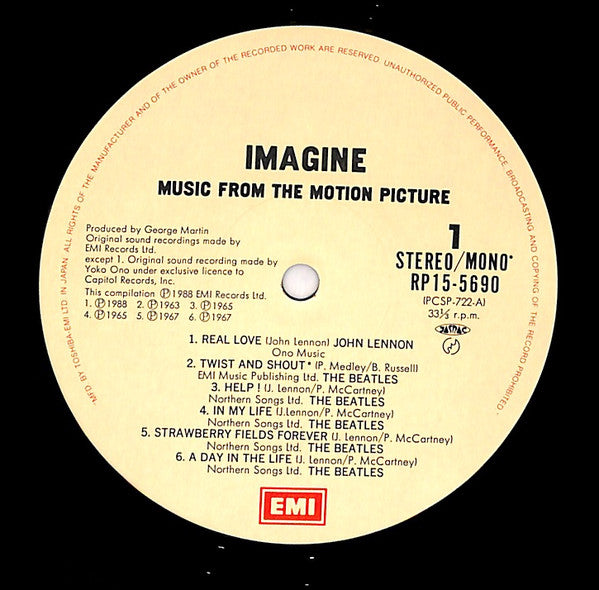 Imagine (Music From The Motion Picture)