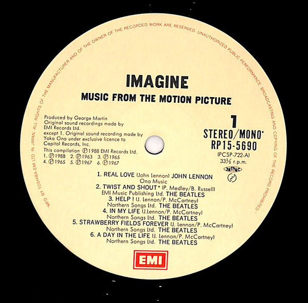 Imagine (Music From The Motion Picture)