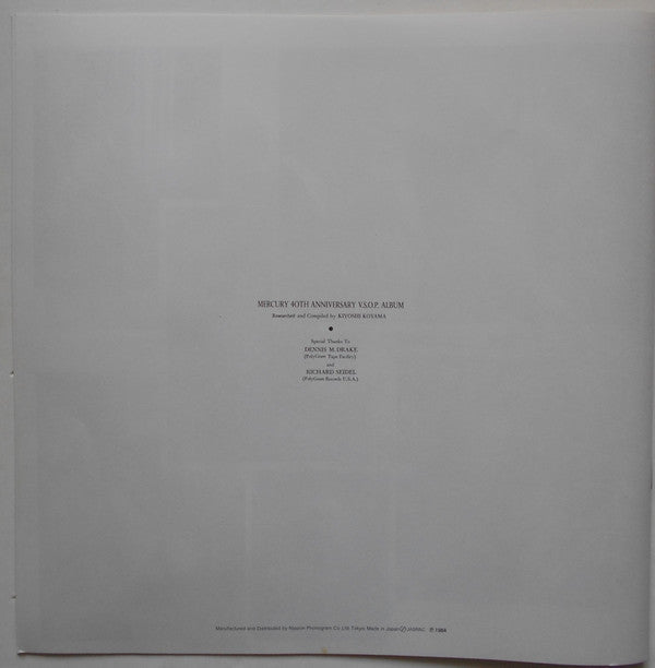 Mercury 40th Anniversary V.S.O.P. Album