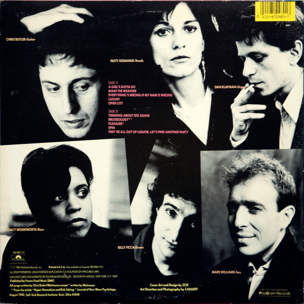 Release: Bruiseology-Vinyl-US-1983-810 980-1 Y-1, 422-810 980-1 Y-1-7435859