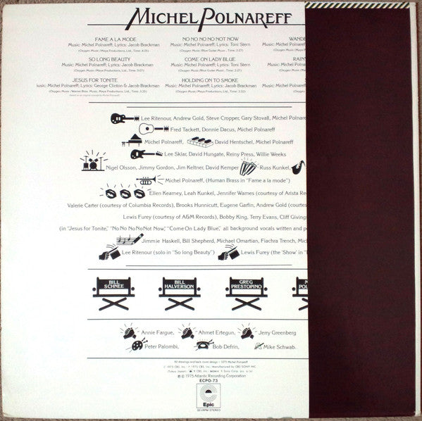 Release: Michel Polnareff-Vinyl-Japan-1975-ECPO-73-4801073