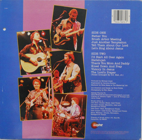 Release: Brush Arbor Live!/Centerstage-Vinyl-US-1985-LS 5873-6657412