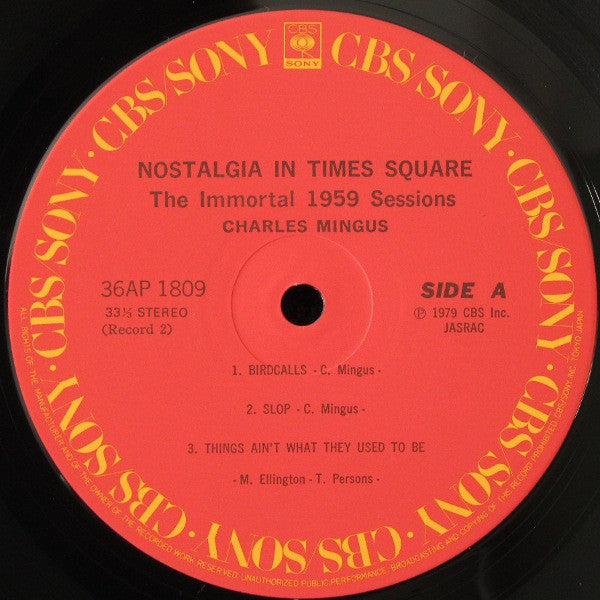 Nostalgia In Times Square / The Immortal 1959 Sessions
