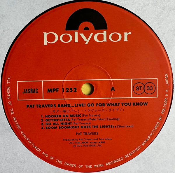 Live! Go For What You Know