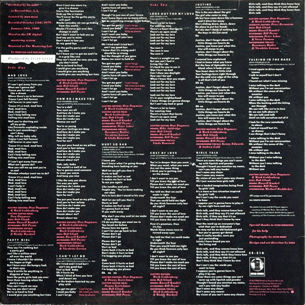 Release: Mad Love-Vinyl-US-1980-5E - 510-5222702