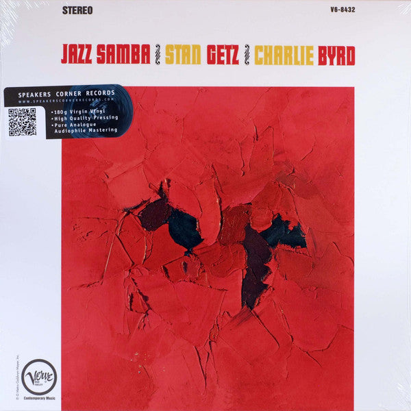 Release: Jazz Samba-Vinyl-Europe-1998-V6-8432, 009 8432, V6-8432, 009 8432-3560143