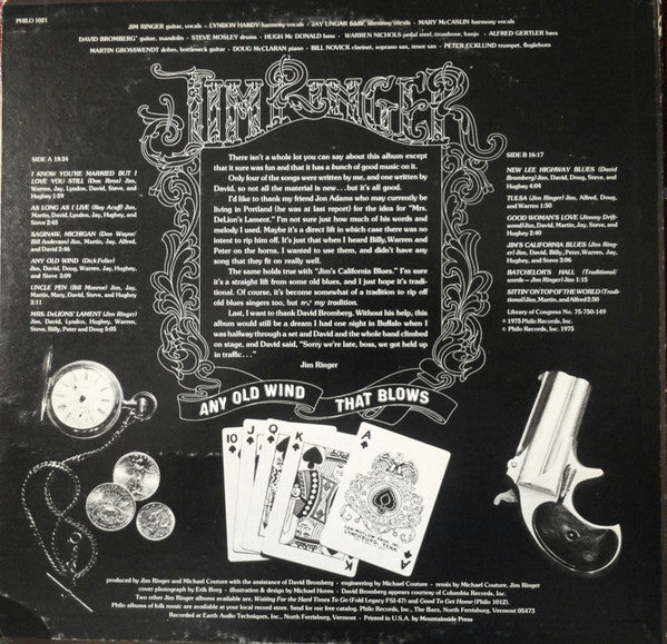 Master Release: Any Old Wind That Blows by Jim Ringer