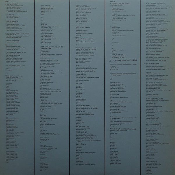 It's A New Day - Let A Man Come In