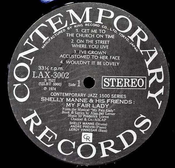 Modern Jazz Performances Of Songs From My Fair Lady