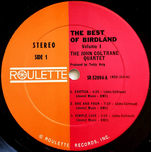 The Best Of Birdland: Volume 1.