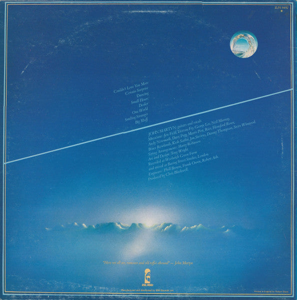 Master Release: One World by John Martyn
