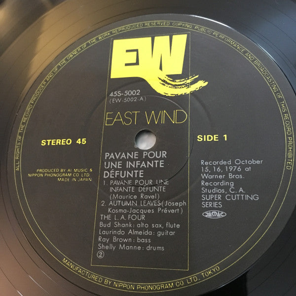 Release: Pavane Pour Une Infante Défunte-Vinyl-Japan-1977-45S-5002-5166527