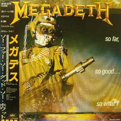 Release: So Far, So Good... So What!-Vinyl-Japan-1988-RP28-5579-5449089