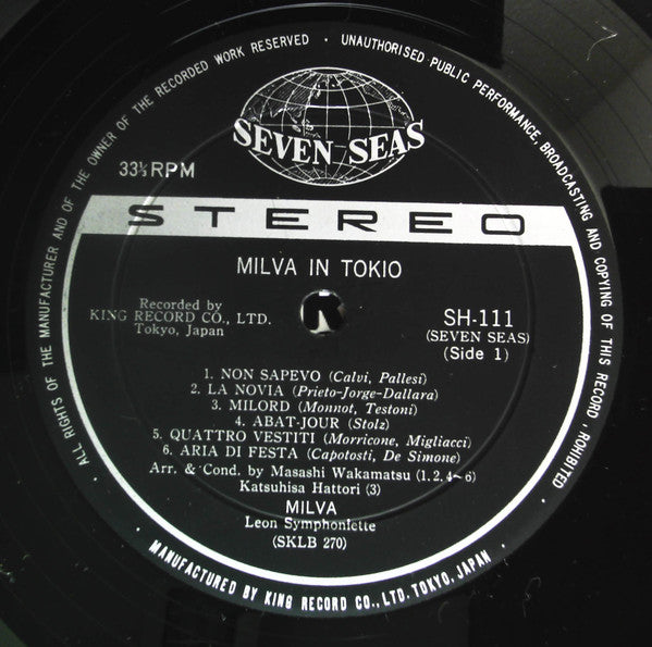 Milva In Tokio