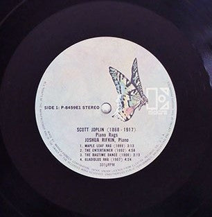 Release: Piano Rags By Scott Joplin-Vinyl-Japan-1974-P-8459E-9716195