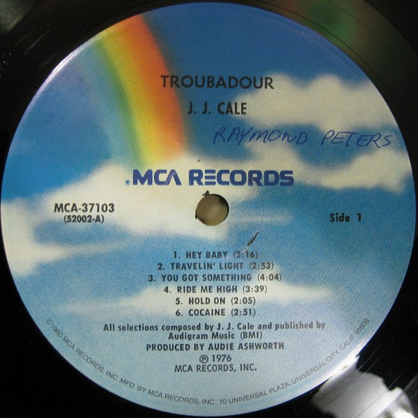 Release: Troubadour-Vinyl-US-1980-MCA-37103-3198133