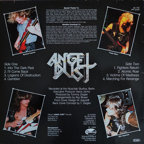 Release: Into The Dark Past-Vinyl-Germany-1986-Nr. 10004, 10004-8167859
