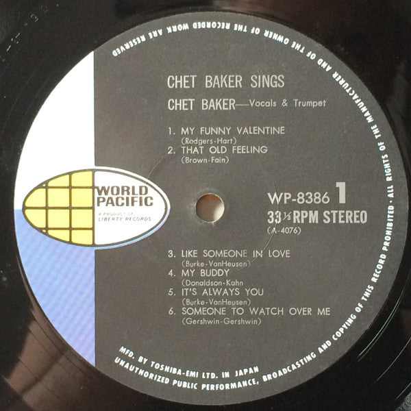 Chet Baker Sings