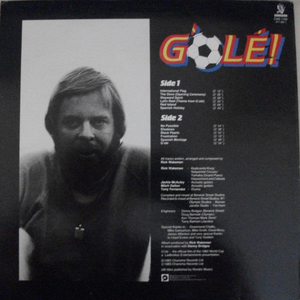 Release: G'olé! - The Official Film Of The 1982 World Cup - The Original Film Soundtrack-Vinyl-UK-1983-CAS 1162-5350757