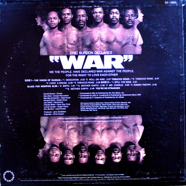 Eric Burdon Declares "War"