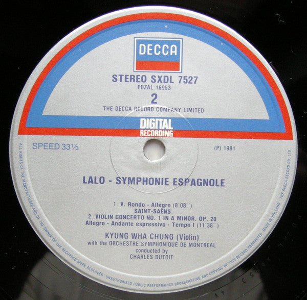 Symphonie Espagnole - Violin Concerto No.1