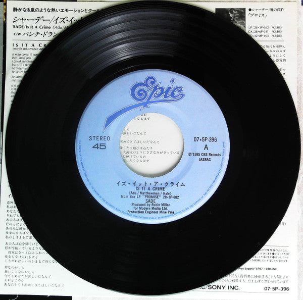 Release: Is It A Crime?-Vinyl-Japan-1986-07・5P-396-7753752