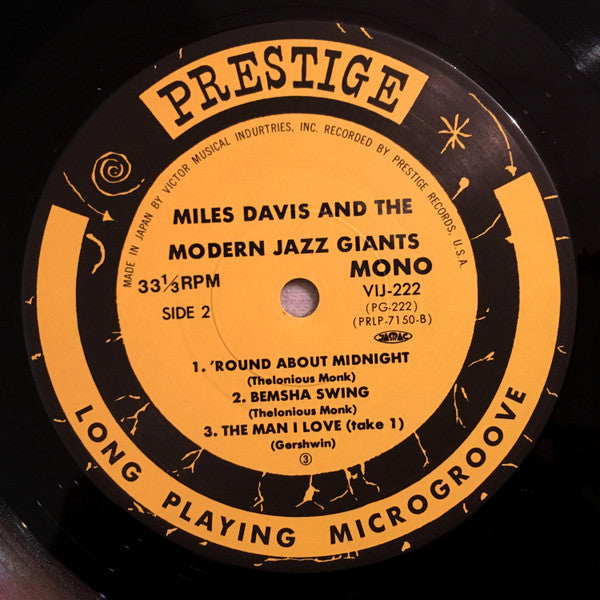 Miles Davis And The Modern Jazz Giants