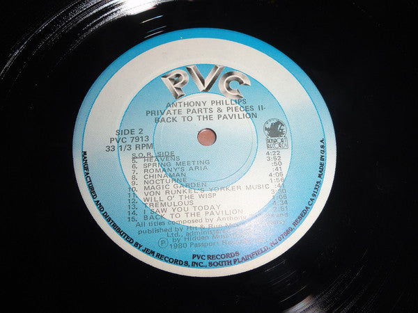 Private Parts & Pieces II: Back To The Pavilion
