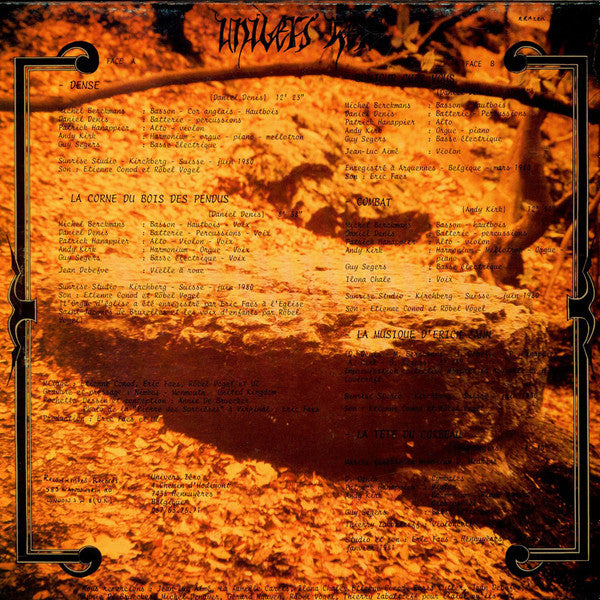 Release: Ceux Du Dehors-Vinyl-UK-1981-RR^ ten-2523612