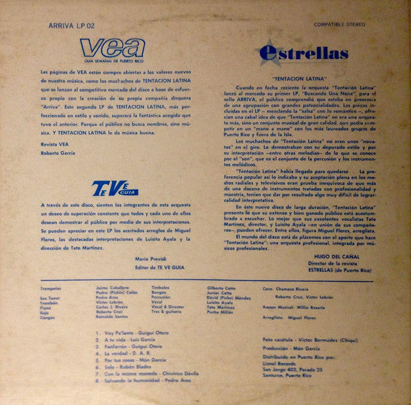 Master Release: Siempre Pa' Lante by Tentacion Latina