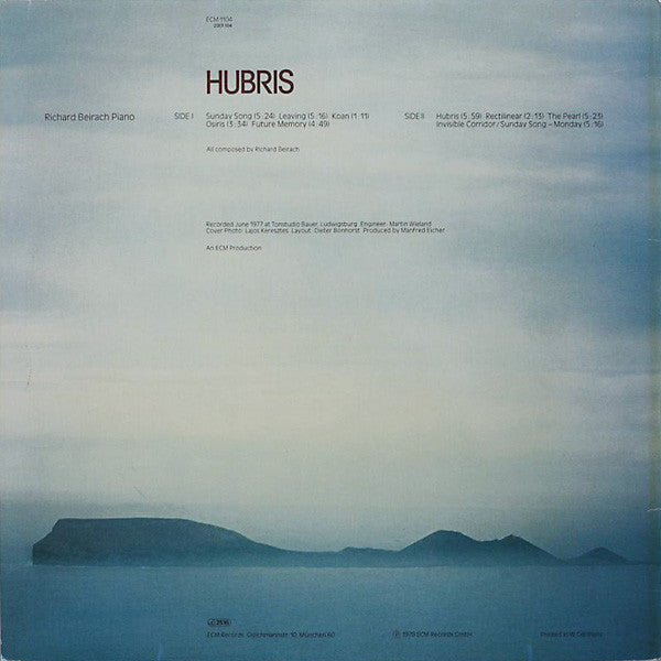 Master Release: Hubris by Richard Beirach
