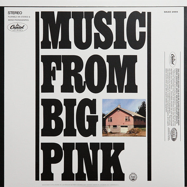 Release: Music From Big Pink-Vinyl-US-2008-SKAO 2955, SKAO-2955-1821770