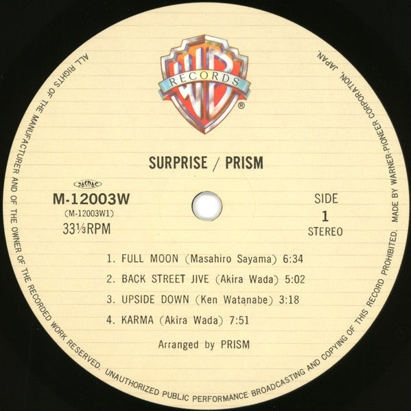 Surprise = サプライズ