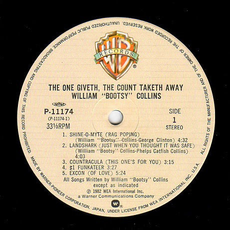 The One Giveth, The Count Taketh Away