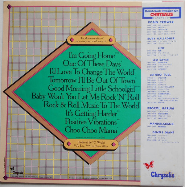 Release: The Classic Performances Of Ten Years After-Vinyl-Japan-1977-CHY-1134-8690834