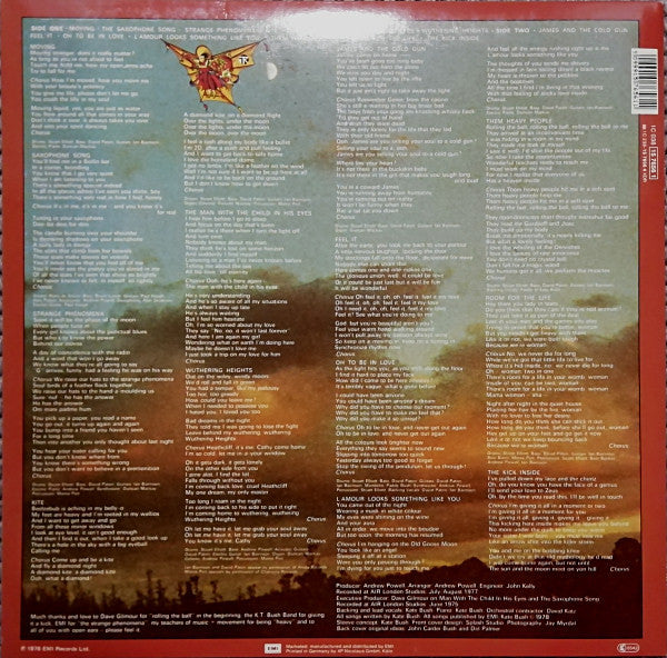 Release: The Kick Inside-Vinyl-Europe-None-038 15 7656 1, 1C 038-15 7656 1-1235972