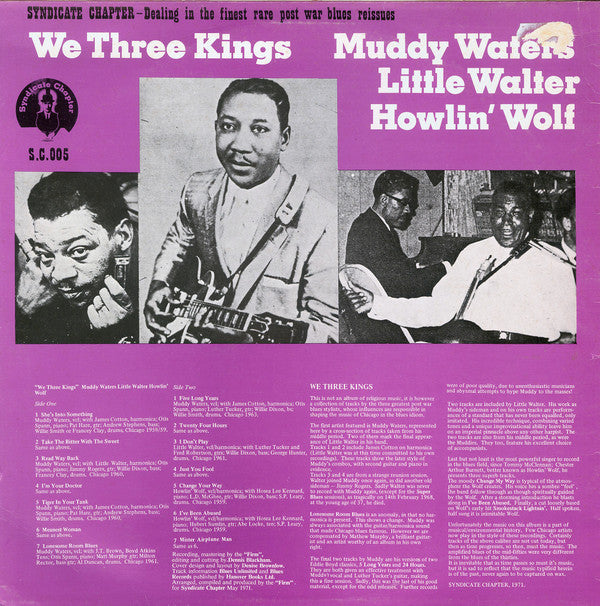 Release: We Three Kings-Vinyl-UK-1982-S.C.005, SC005-2190602