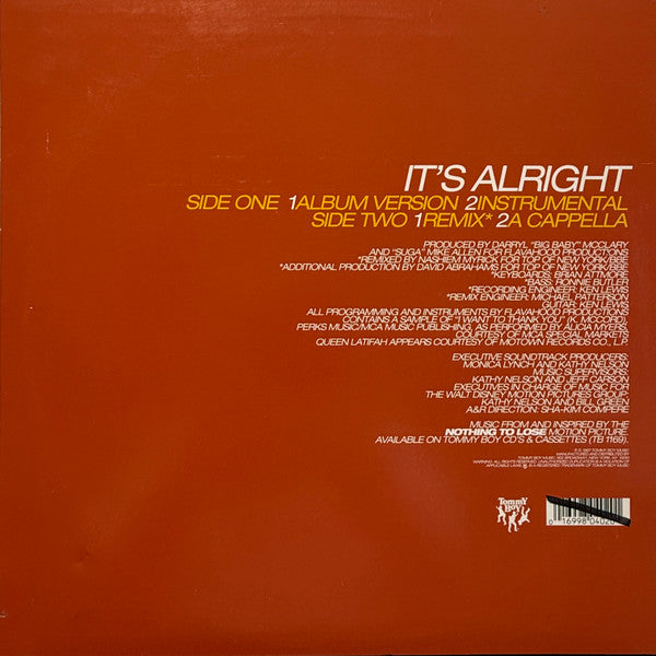 Release: It's Alright-Vinyl-US-1997-TB 402-1413601