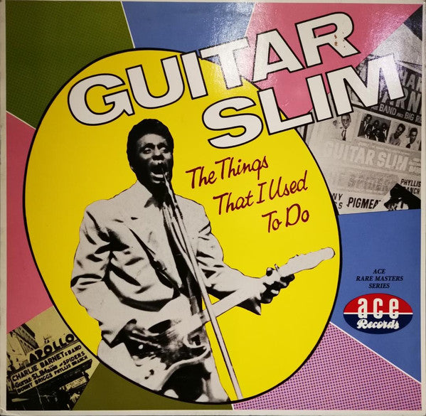 Release: The Things That I Used To Do-Vinyl-UK-1984-CHD 110-2829345