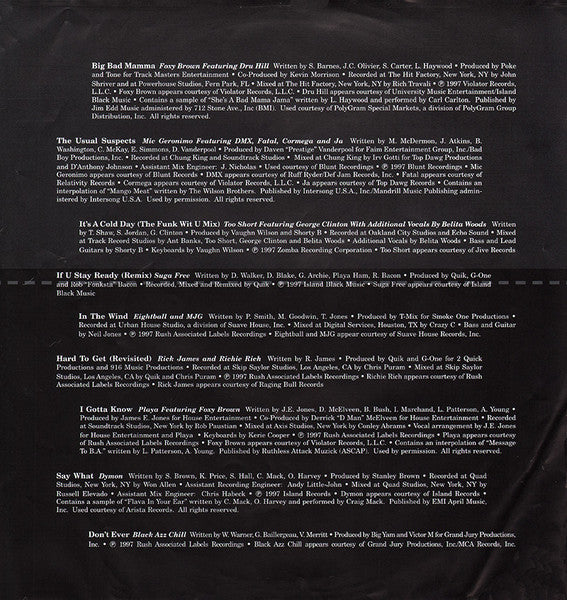 Def Jam's How To Be A Player Soundtrack