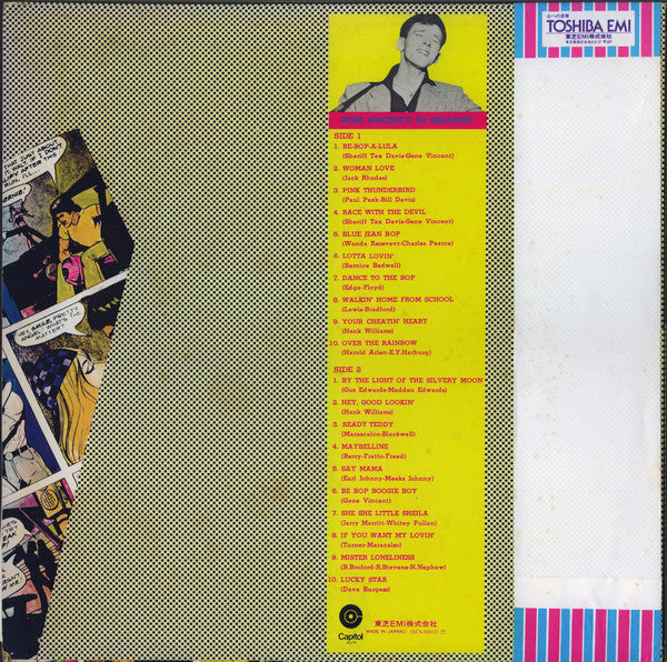 Master Release: 20 Greatest by Gene Vincent