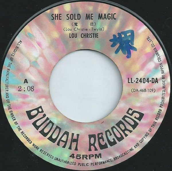 Master Release: She Sold Me Magic by Lou Christie