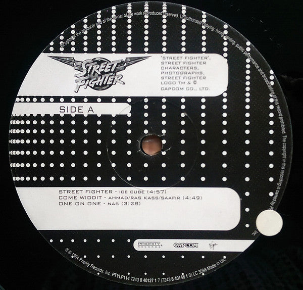 Release: Street Fighter-Vinyl-UK-1994-PTYLP 114-1320323